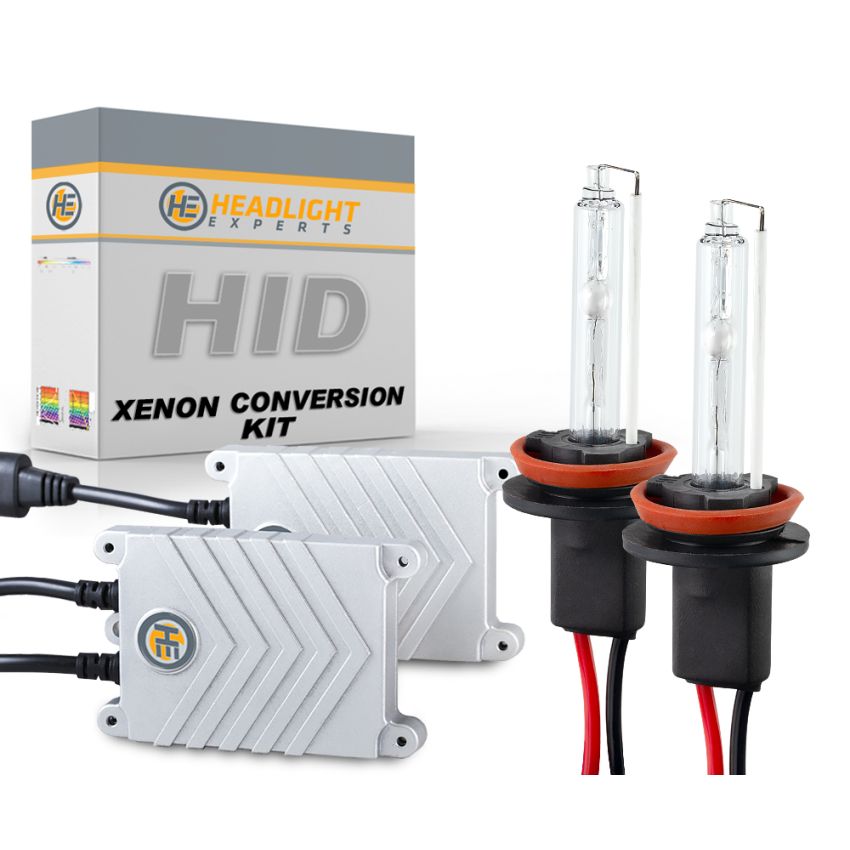 2-Pack Xenon HID H11 Bulbs – 35W AC Conversion Kit – Choose 4K, 6K, 8K, Or 10K