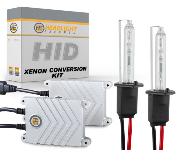 H1 HID Xenon Headlight Conversion Kit - LED Light Street