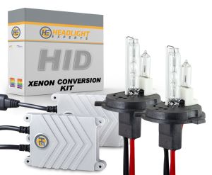Low Beam: H4 Dual Beam Hi/Lo HID Xenon Headlight Conversion Kit