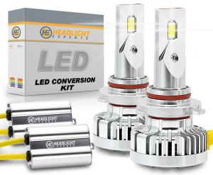 High Beam: 9005 LED Headlight Conversion Kit