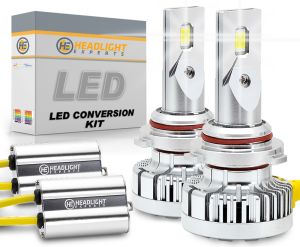 Low Beam: 9006 LED Headlight Conversion Kit