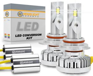 Low Beam: 9012 LED Headlight Conversion Kit