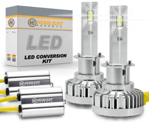 High Beam: H1 LED Headlight Conversion Kit