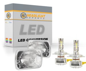 High Beam: H4351 Sealed Beam LED Headlight Conversion Kit