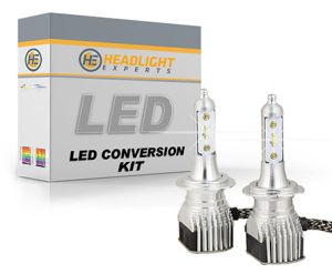 H7 upgrade LED Headlight Kit 2Bulbs Plug/&play 5-Year warranty 6000K 12//24V H7